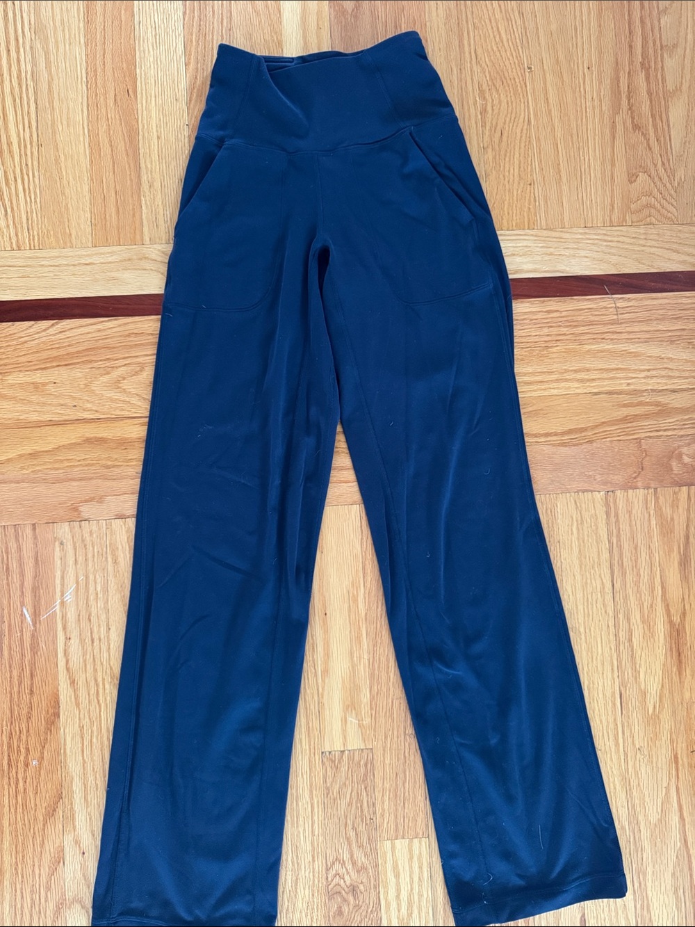lululemon athletica Navy Wide-Leg High-Waist Pants